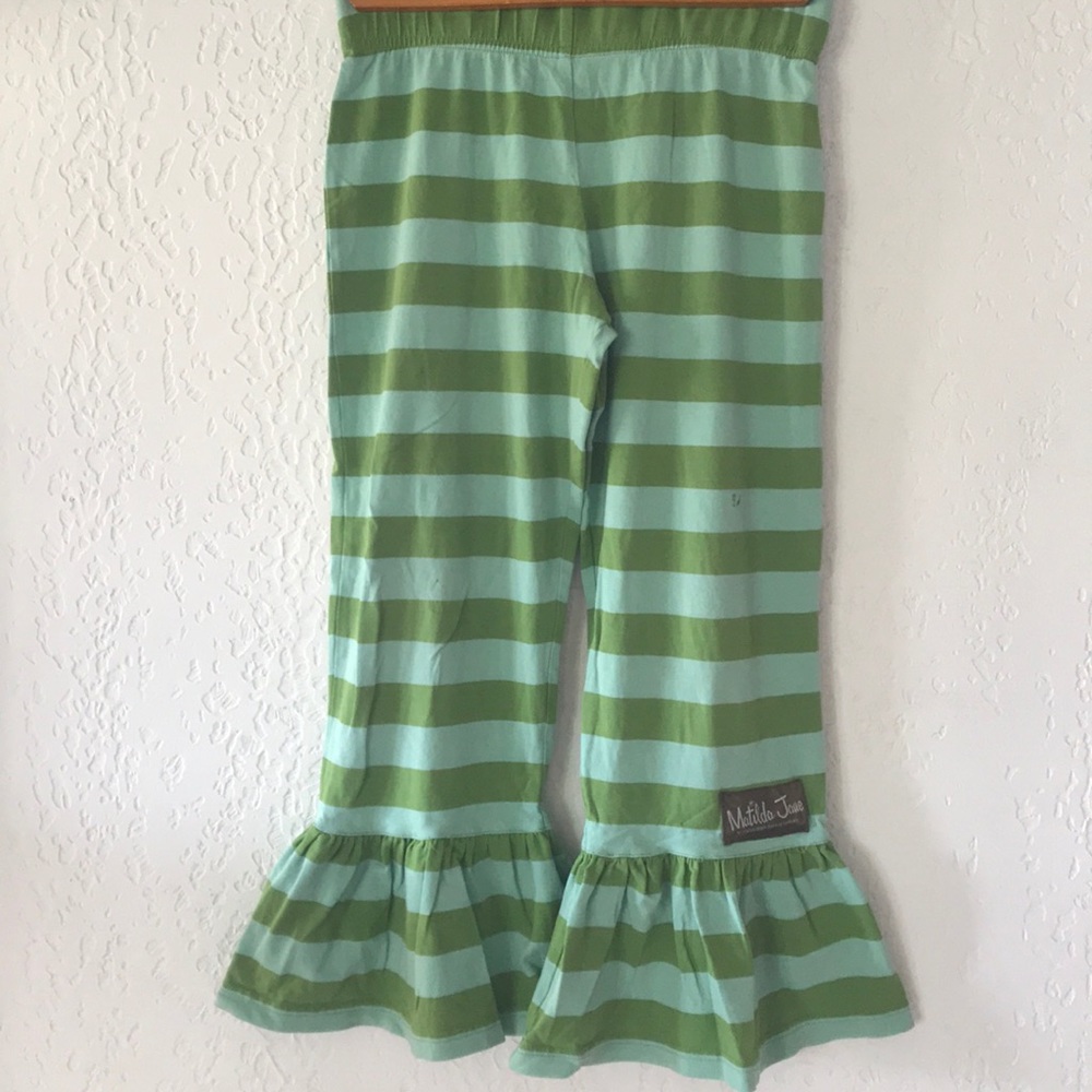 Matilda Jane size 8 big ruffle pants